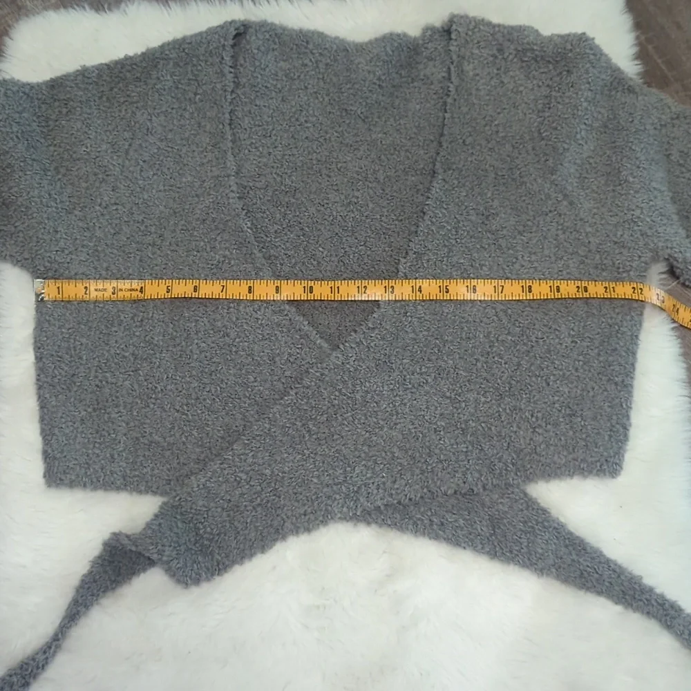 SKIMS Cozy Knit Wrap Top ~ NWT